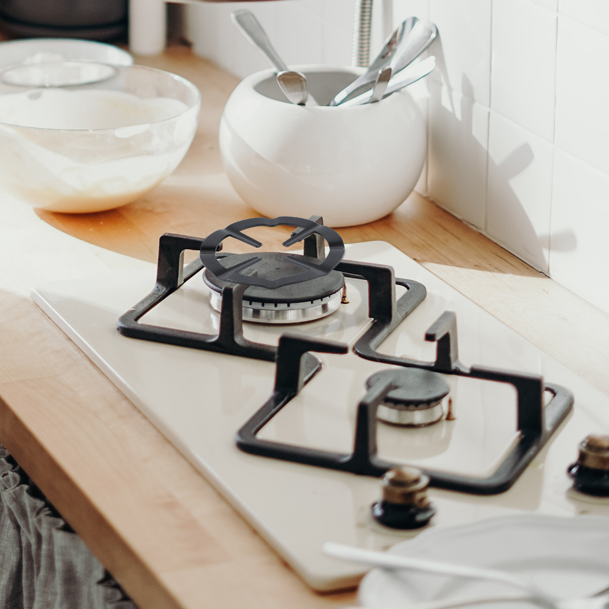 Home Cooking Gas - Soporte para ollas, estante para ollas,