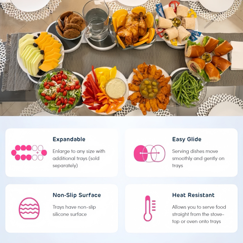 Bandeja giratoria Lazy Susan e - Home Cooking Recipes reseña y precio